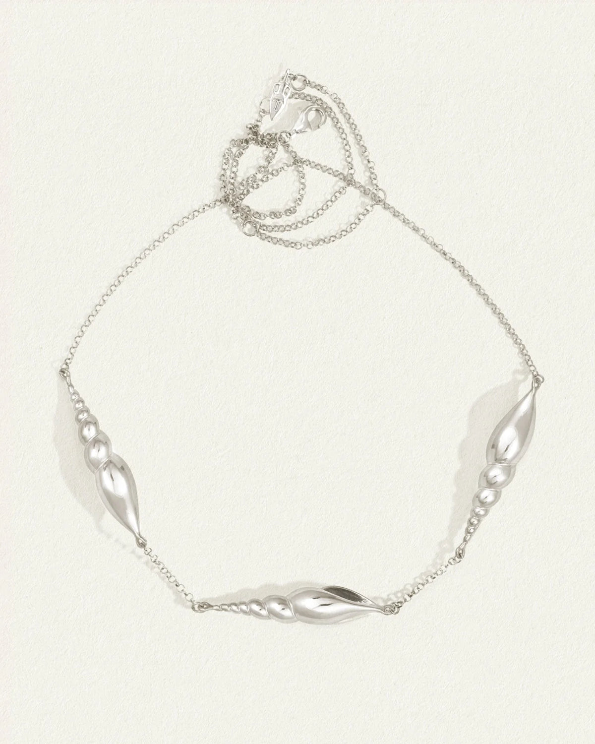Temple Of The Sun - Spire Necklace - Silver