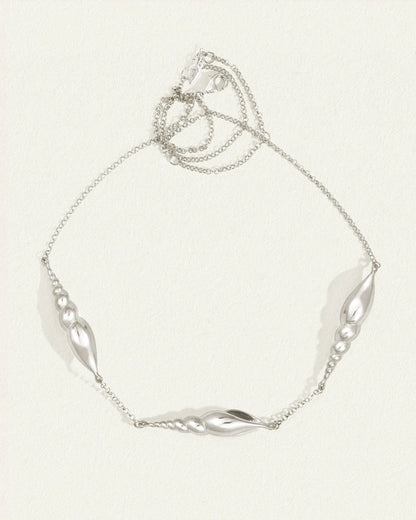Temple Of The Sun - Spire Necklace - Silver