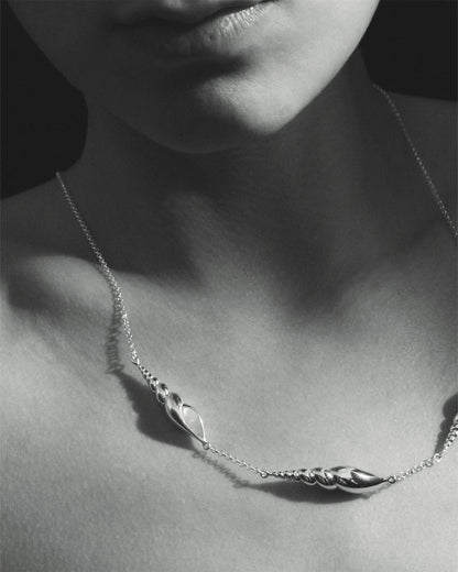 Temple Of The Sun - Spire Necklace - Silver