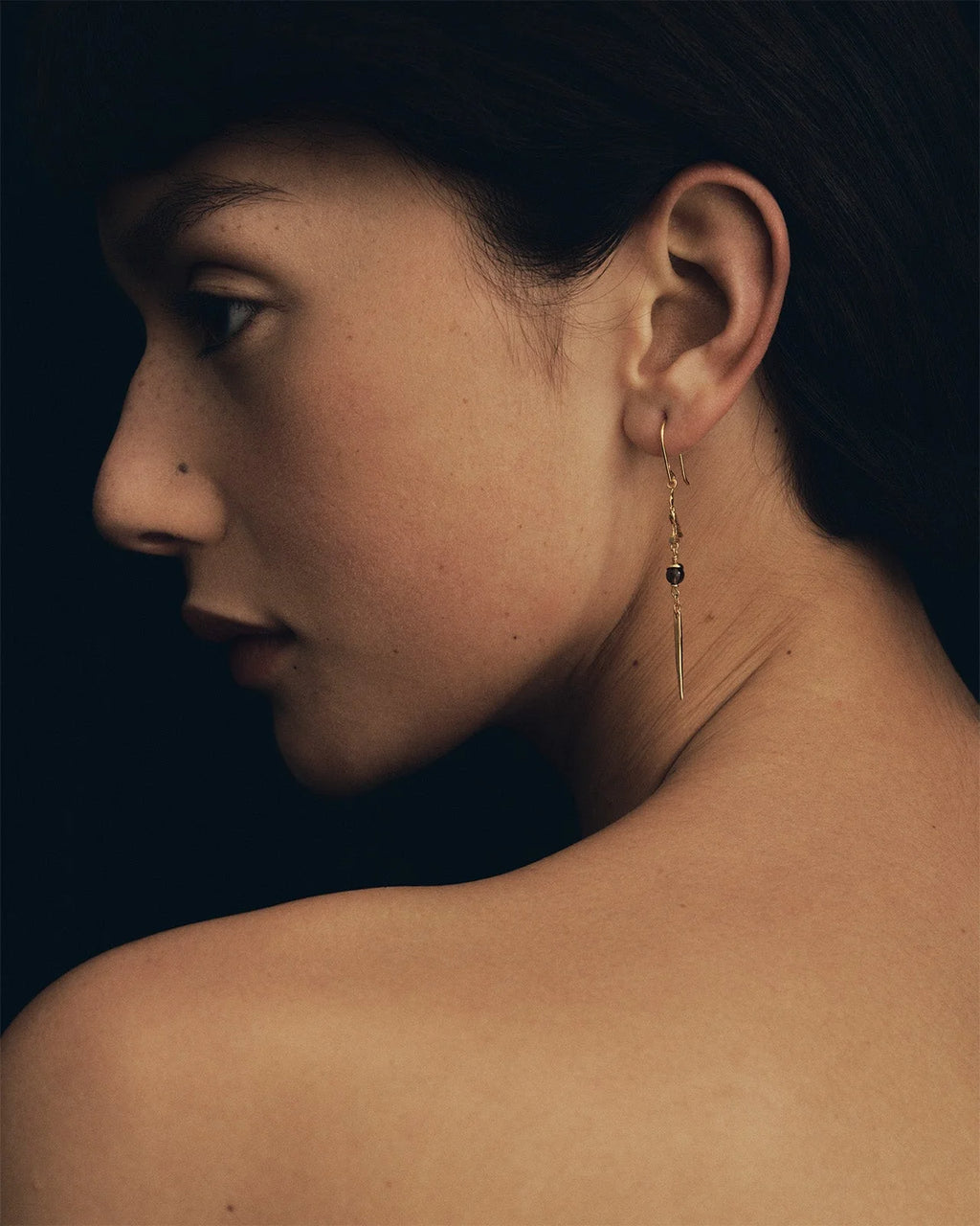 Temple Of The Sun - Ray Earrings - Gold
