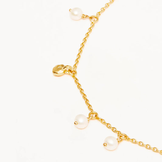 By Charlotte - Endless Grace Pearl Choker - Gold