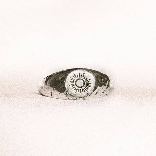 Salty Dagger - Faith Ring Silver
