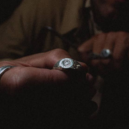 Salty Dagger - Faith Ring Silver