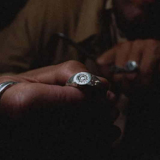 Salty Dagger - Faith Ring Silver