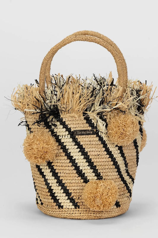 The Wolf Gang - Paloma Raffia Bag