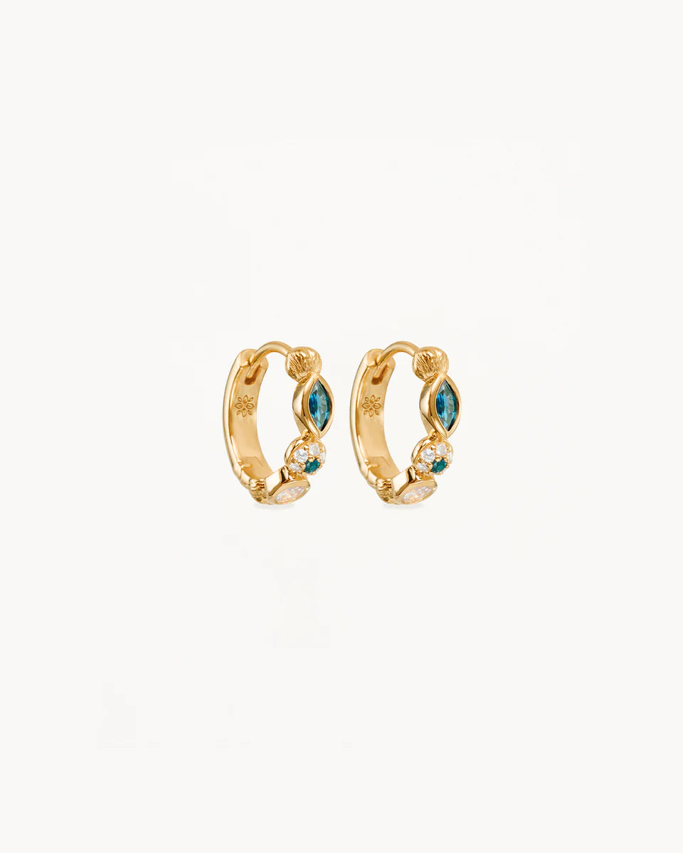 By Charlotte - Magic of Eye Hoops - Gold