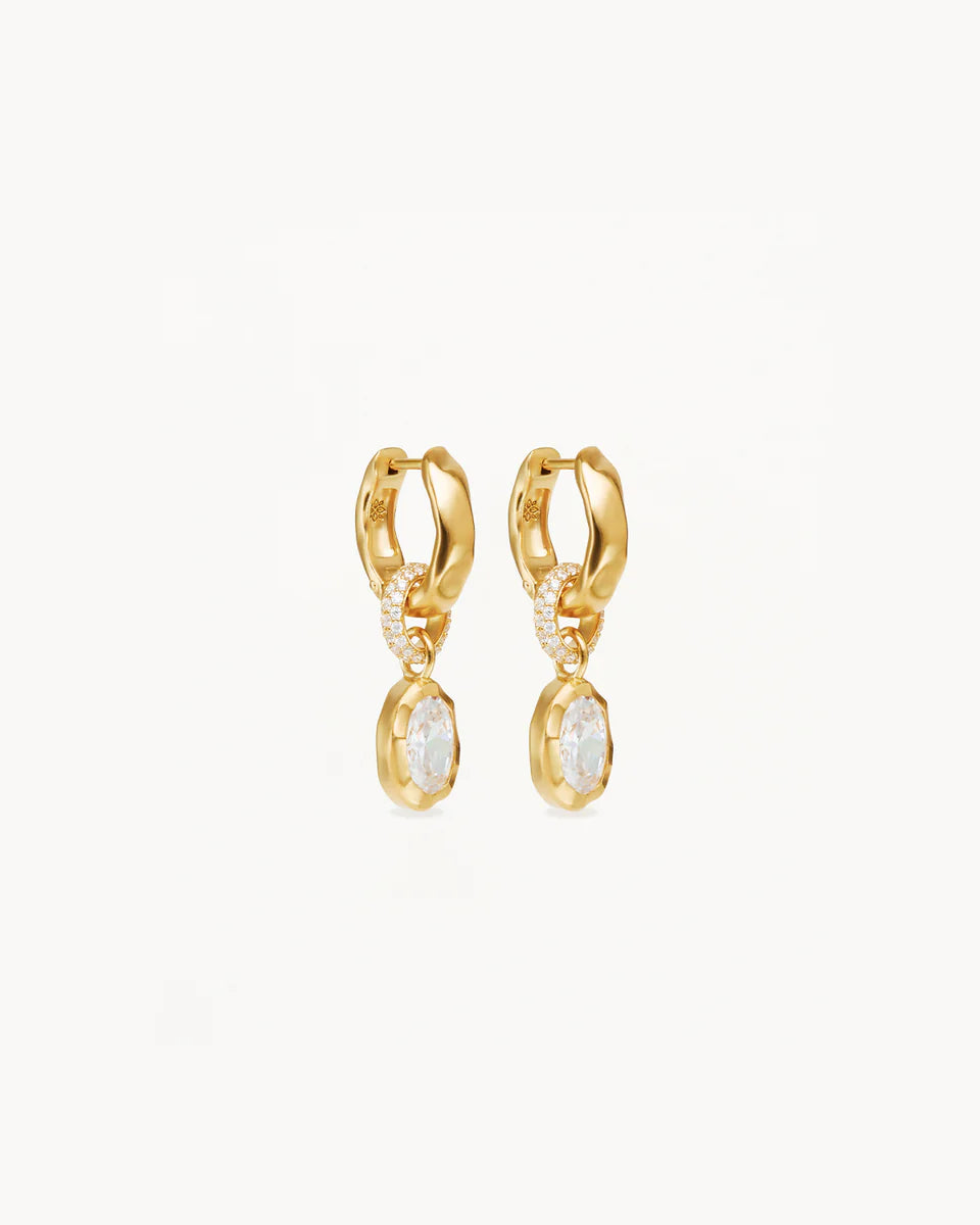 By Charlotte - Stay Wild Hoops - Gold