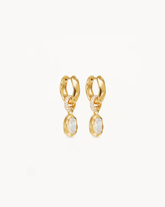 By Charlotte - Stay Wild Hoops - Gold