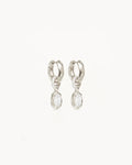 By Charlotte - Stay Wild Hoops - Silver