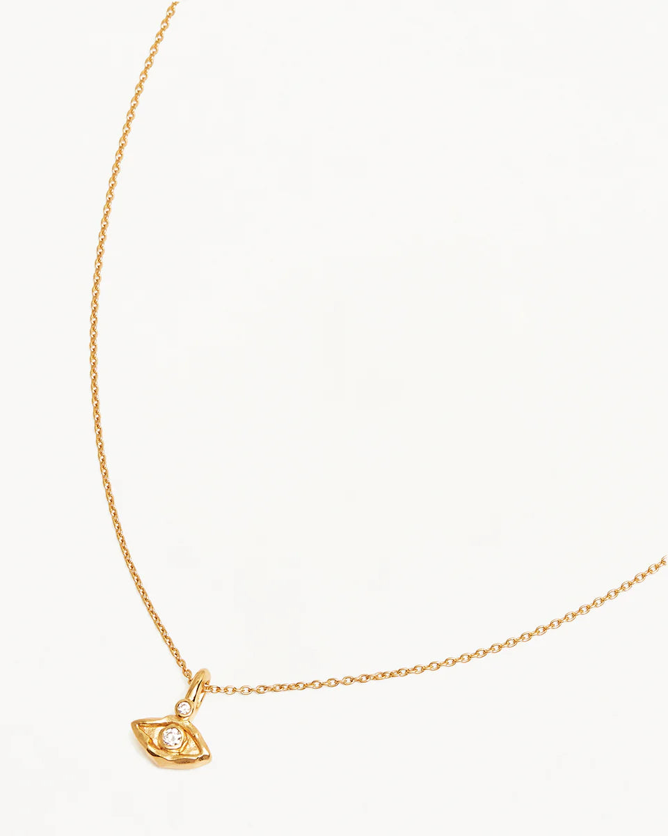 By Charlotte - I Am Protected Necklace - Gold