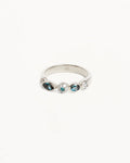 By Charlotte - Magic of Eye Topaz Ring - Silver