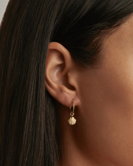 By Charlotte - By The Shore Hoops - Gold