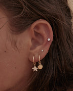By Charlotte - By The Shore Hoops - Gold