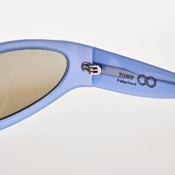 Childe - TOMB Pearl Sky Blue | Grey Polarised Blue Chrome Mirror Bio Lens