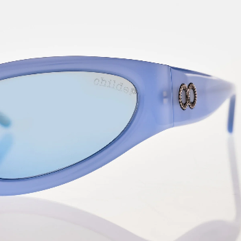 Childe - TOMB Pearl Sky Blue | Grey Polarised Blue Chrome Mirror Bio Lens