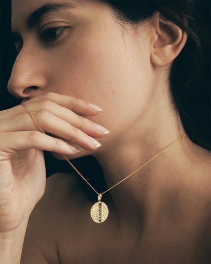 Temple Of The Sun - Semele Necklace - Gold