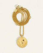 Temple Of The Sun - Celeste Necklace - Gold