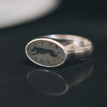 Sue The Boy - Live Fast Ring - Silver