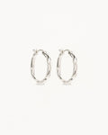 By Charlotte - Lover Hoops - Silver