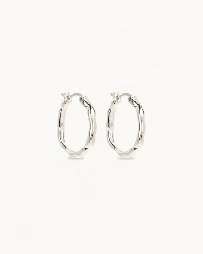 By Charlotte - Lover Hoops - Silver