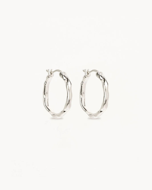 By Charlotte - Lover Hoops - Silver