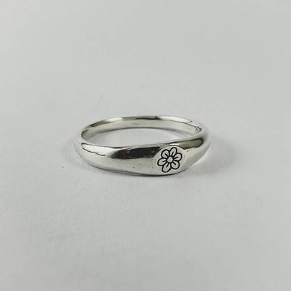 Dead Ivy - Flower Stacker Ring