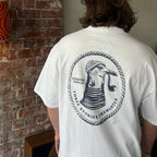 Three Stories - Ol' Gull Heavy Minus Tee - Faded White