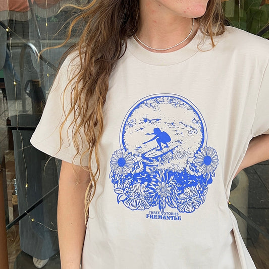 Three Stories - W's Soul Minus Tee - Bone