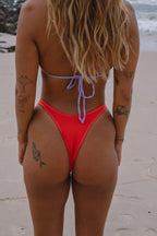 Inner Relm - Too Busy Triangle Top & Its Me Bottoms - Red