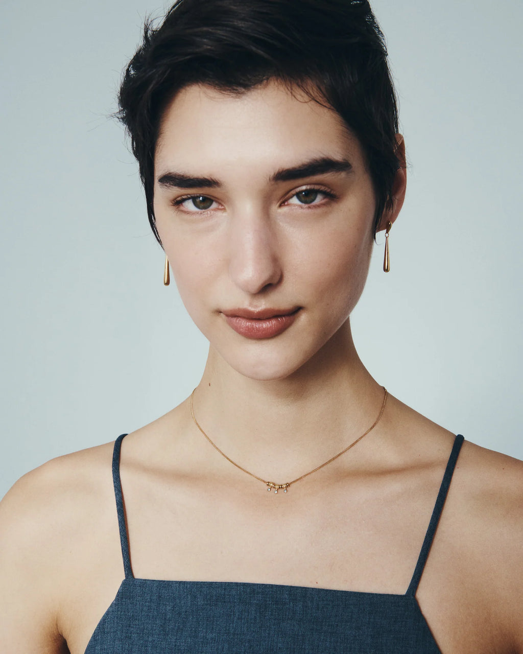 Temple Of The Sun - Stilla Earrings - Gold