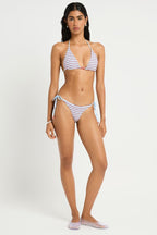 Bond Eye - Beaded Tie Side Vista Brief - Volley Stripe Micro