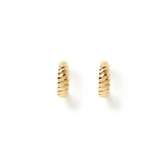 Arms Of Eve - Lulu Hoop Earrings - Gold
