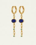 Temple Of The Sun - Lazuli Earrings Gold