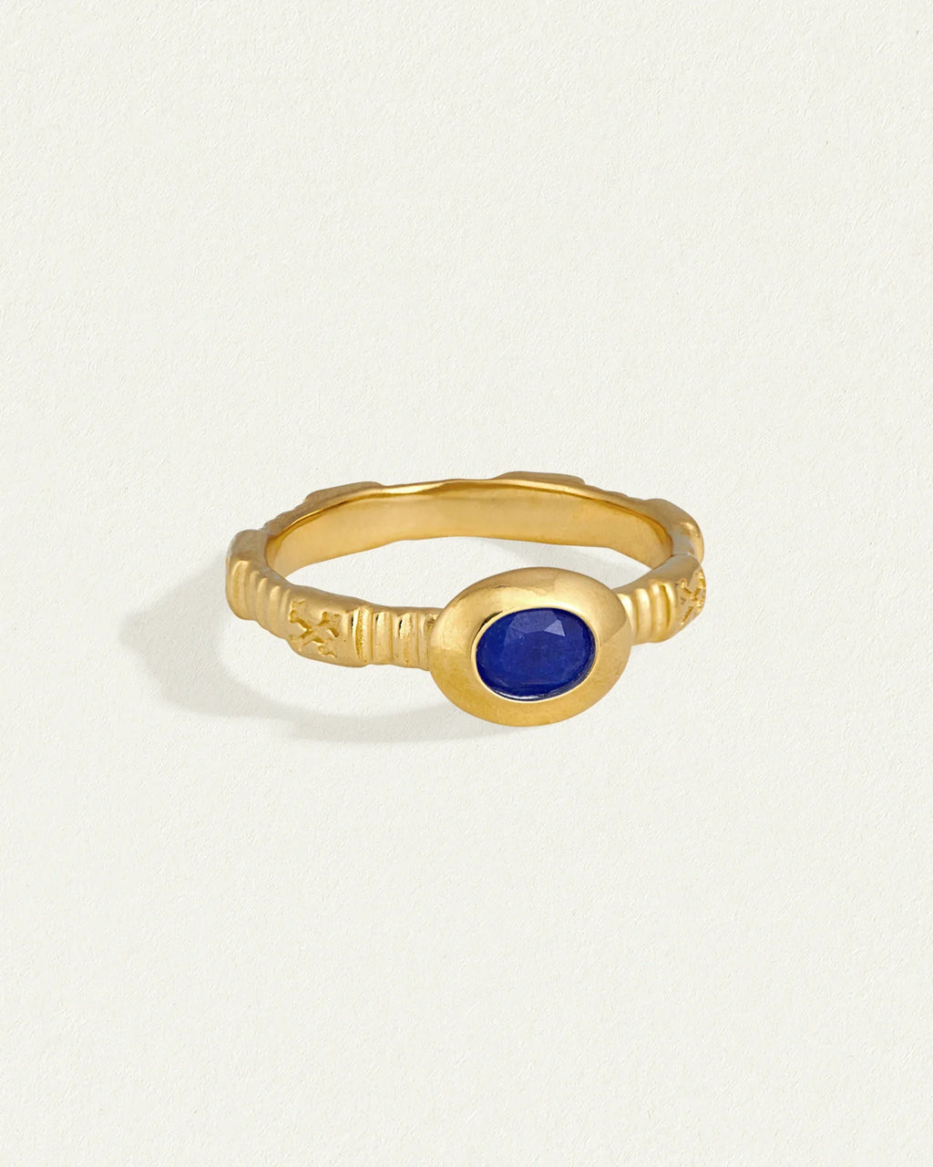 Temple of the Sun - Lazuli Ring Gold