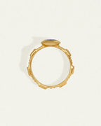 Temple of the Sun - Lazuli Ring Gold
