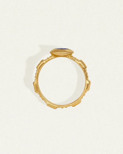Temple of the Sun - Lazuli Ring Gold