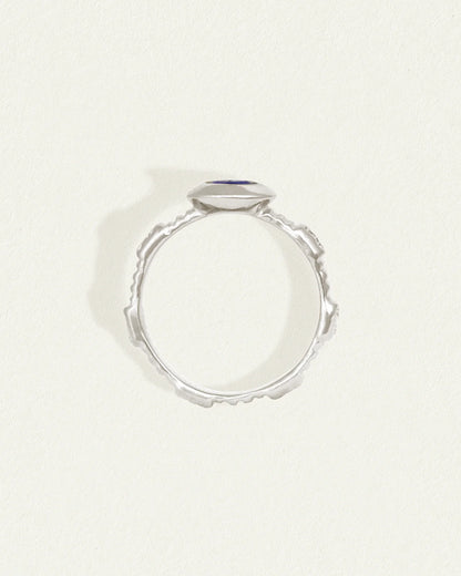 Temple of the Sun - Lazuli Ring Silver