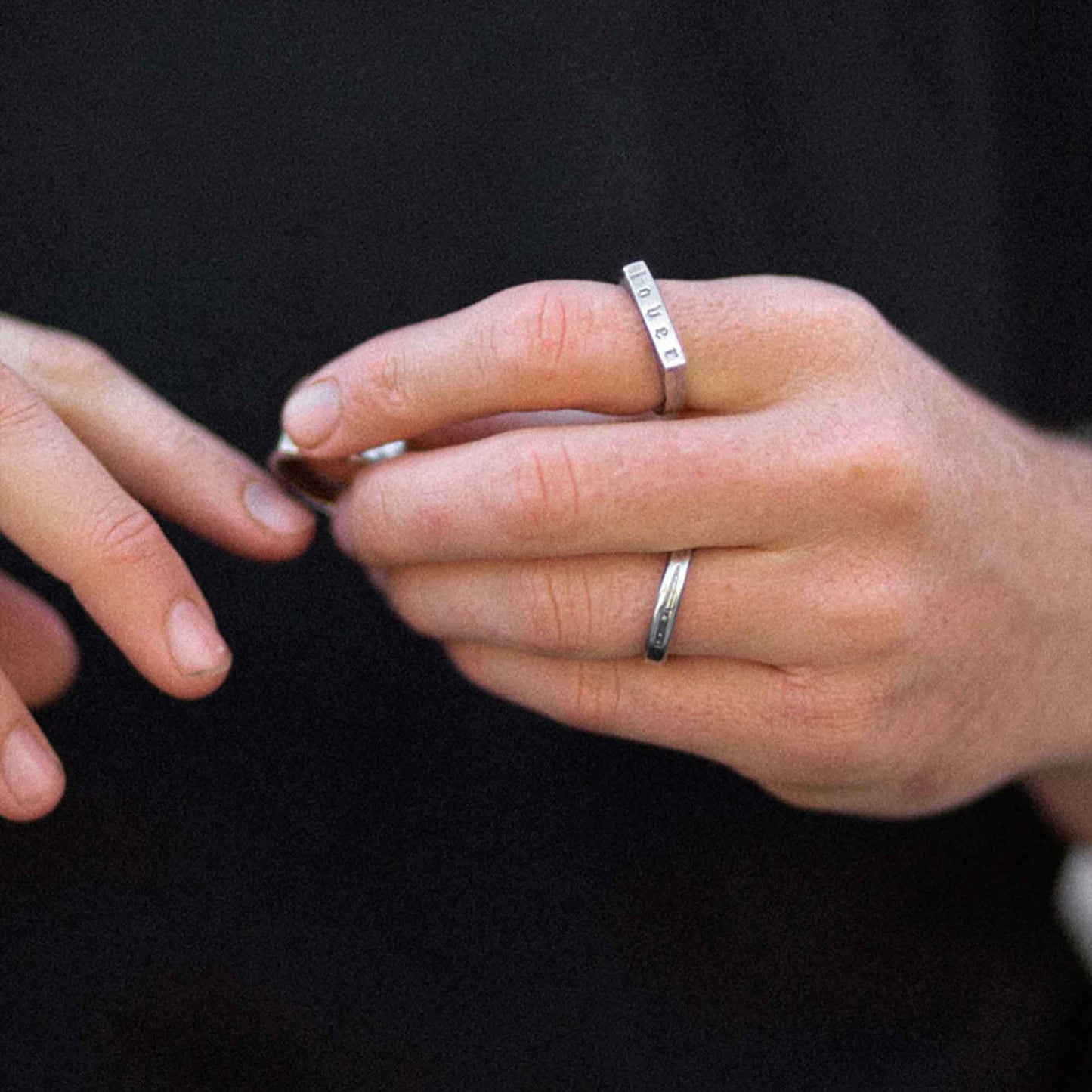 Sue The Boy - Lover Stacker Ring