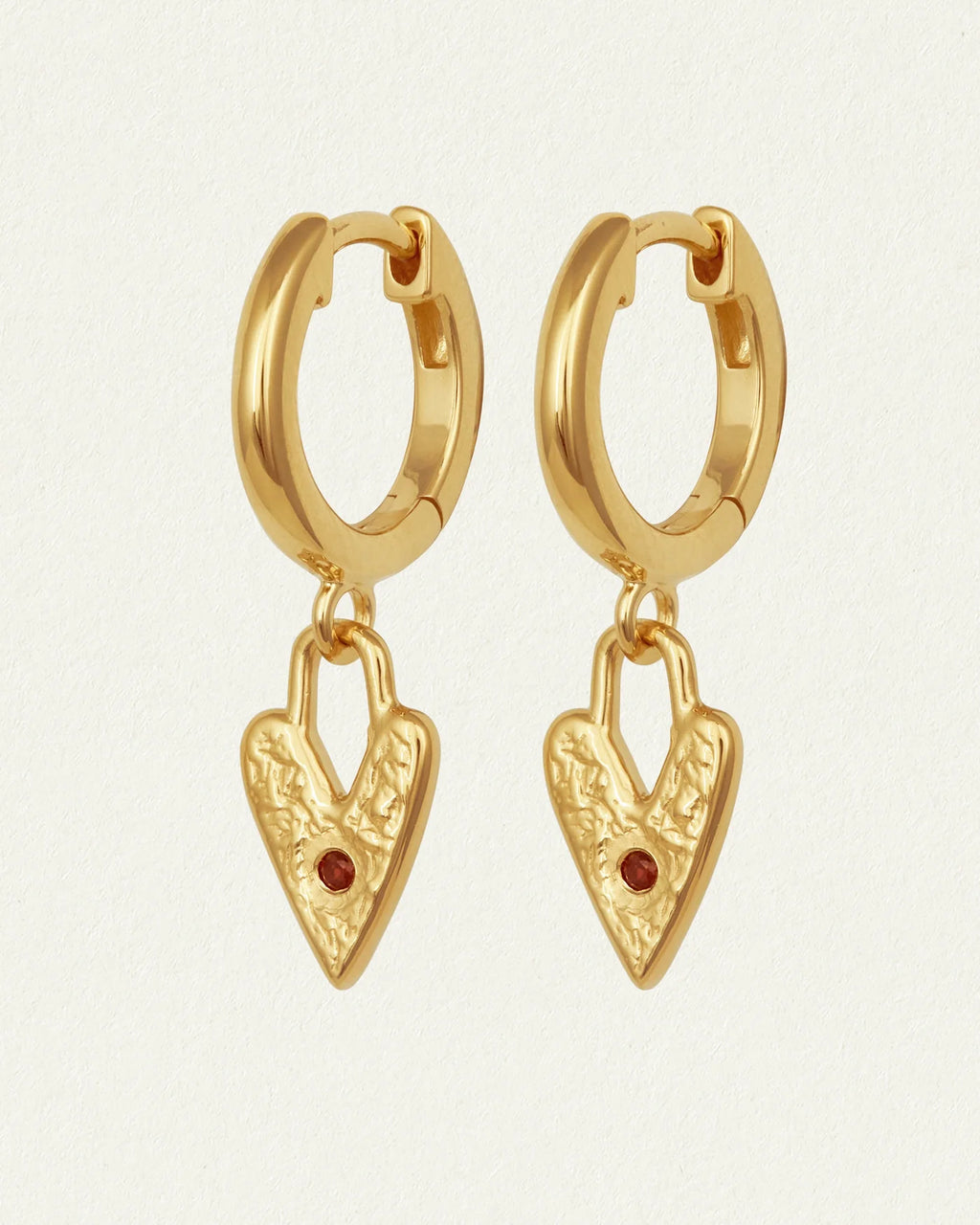 Temple Of The Sun - Lover Earrings - Gold