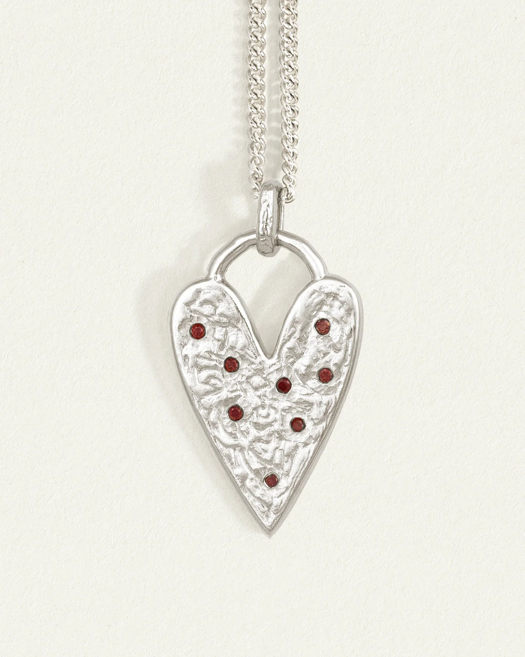 Temple Of The Sun - Lover Necklace - Silver