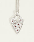 Temple Of The Sun - Lover Necklace - Silver