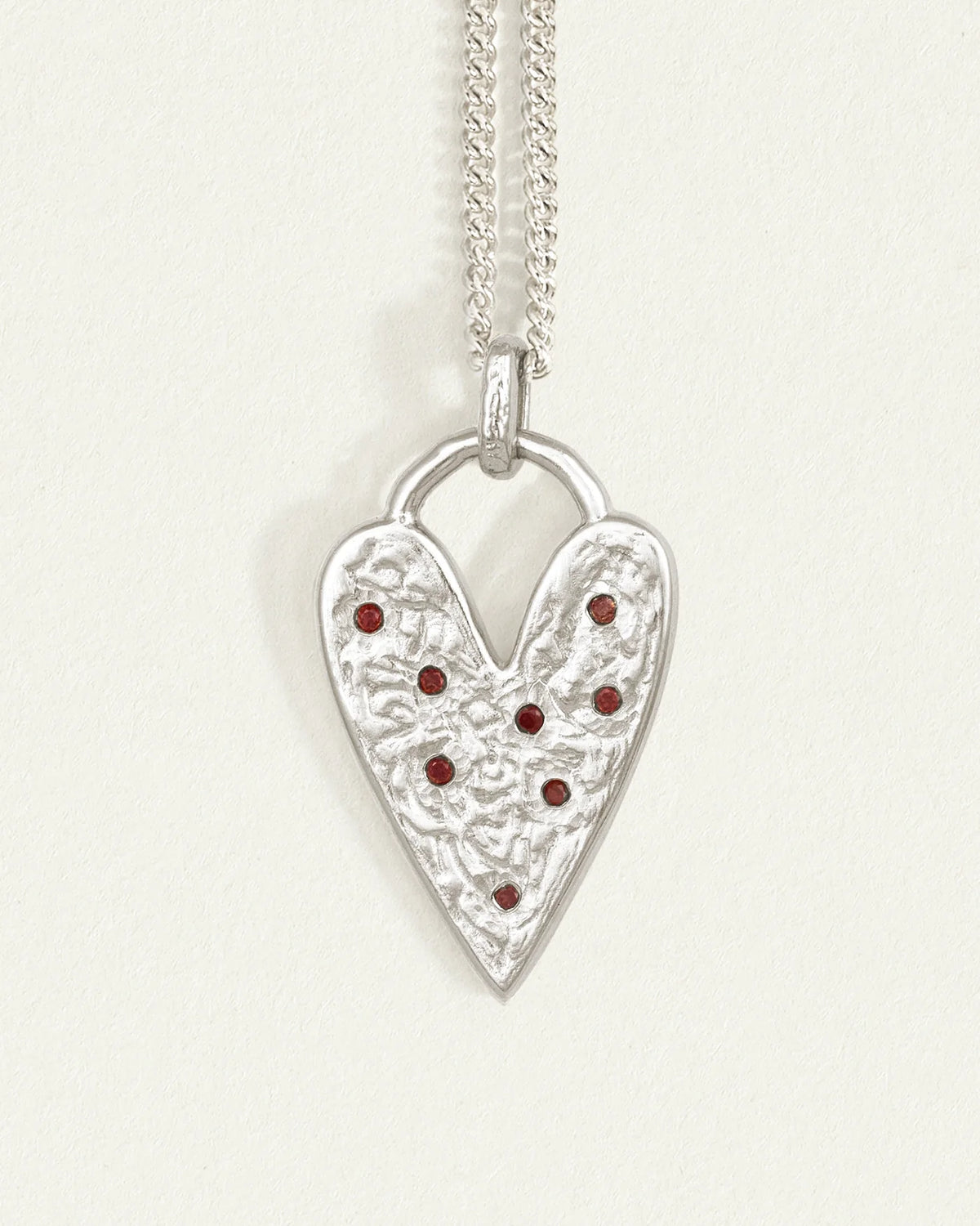 Temple Of The Sun - Lover Necklace - Silver