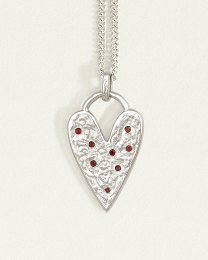 Temple Of The Sun - Lover Necklace - Silver