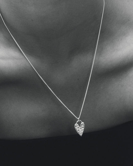 Temple Of The Sun - Lover Necklace - Silver