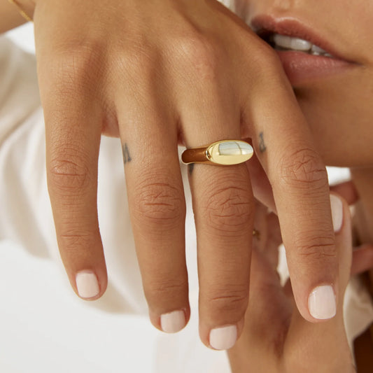 Arms of Eve- Aster Signet Ring