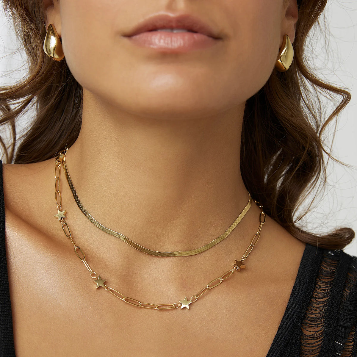 Arms of Eve- Seba Gold Necklace