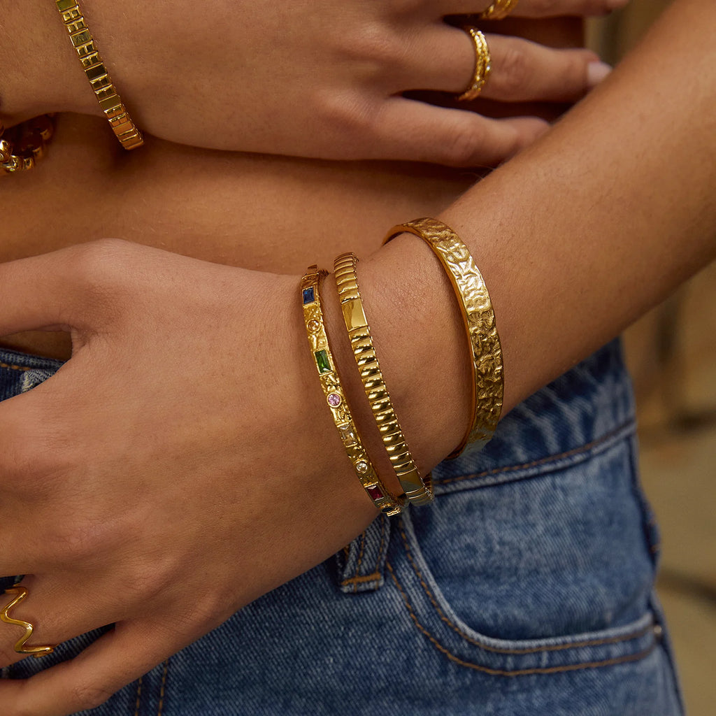 Arms Of Eve - Melrose Cuff - Multi/Gold