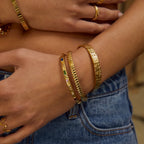 Arms Of Eve - Melrose Cuff - Multi/Gold