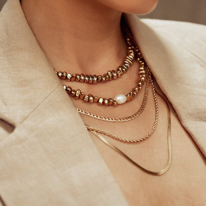 Arms Of Eve - Dahlia Necklace - Gold