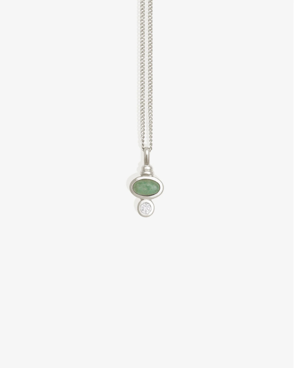 Temple Of The Sun - Ma Necklace - Silver